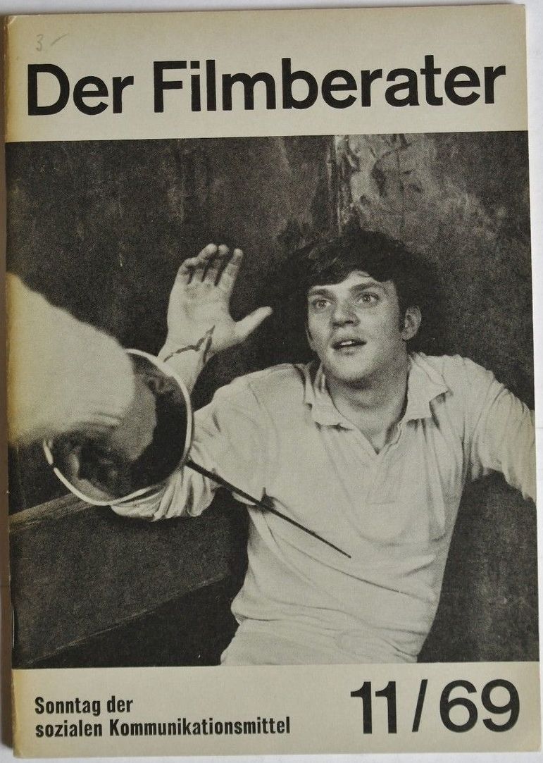 FILMBERATER (Ch) magazine side cover Issue 11  1969