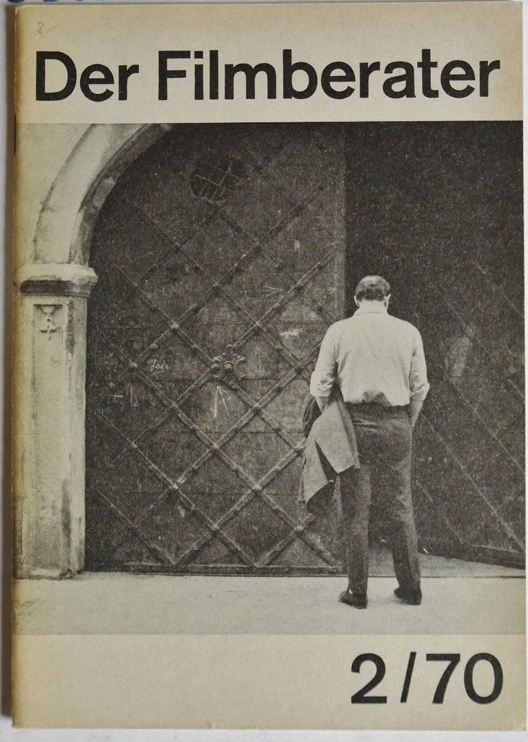 FILMBERATER (Ch) magazine side cover Issue 2  1970