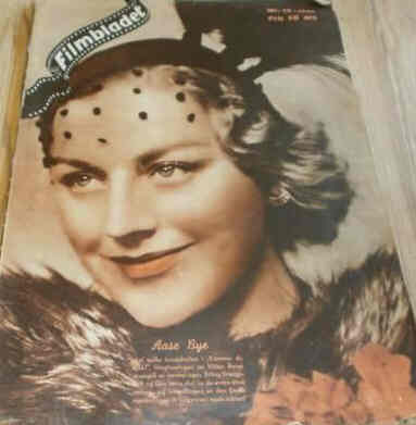FILMBLADET magazine side cover Issue 14  1943