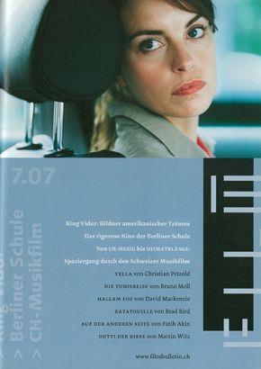 FILMBULLETIN magazine side cover Issue 284 July 2007