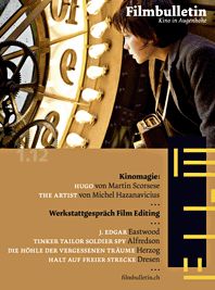 FILMBULLETIN magazine side cover January 2012