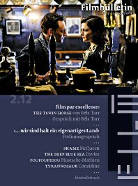 FILMBULLETIN magazine side cover February 2012