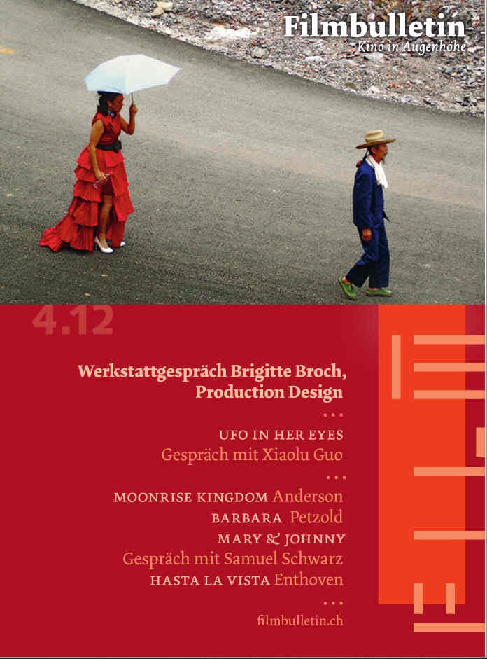 FILMBULLETIN magazine side cover April 2012