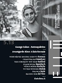 FILMBULLETIN magazine side cover May 2013