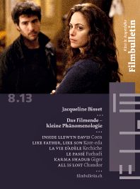 FILMBULLETIN magazine side cover August 2013