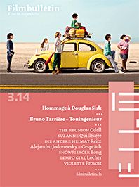 FILMBULLETIN magazine side cover March 2014