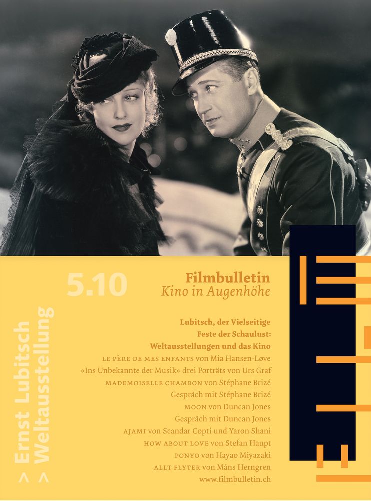 FILMBULLETIN magazine side cover May 2010