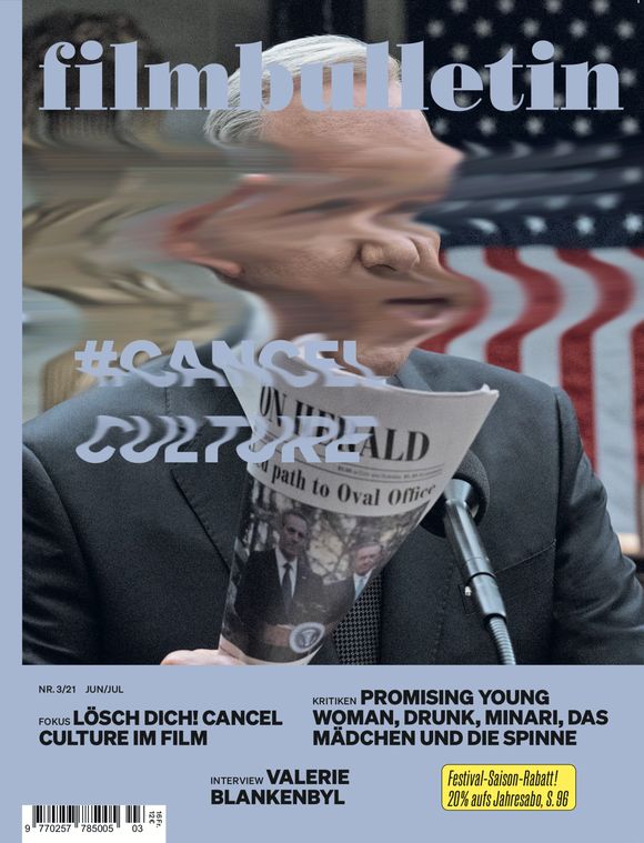 FILMBULLETIN magazine side cover Issue 3  May/June 2021