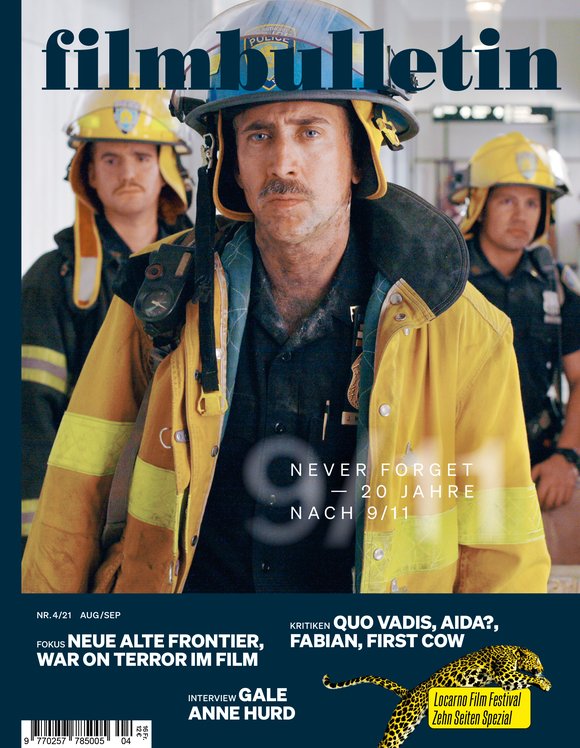 FILMBULLETIN magazine side cover Issue 4  July/August 2021