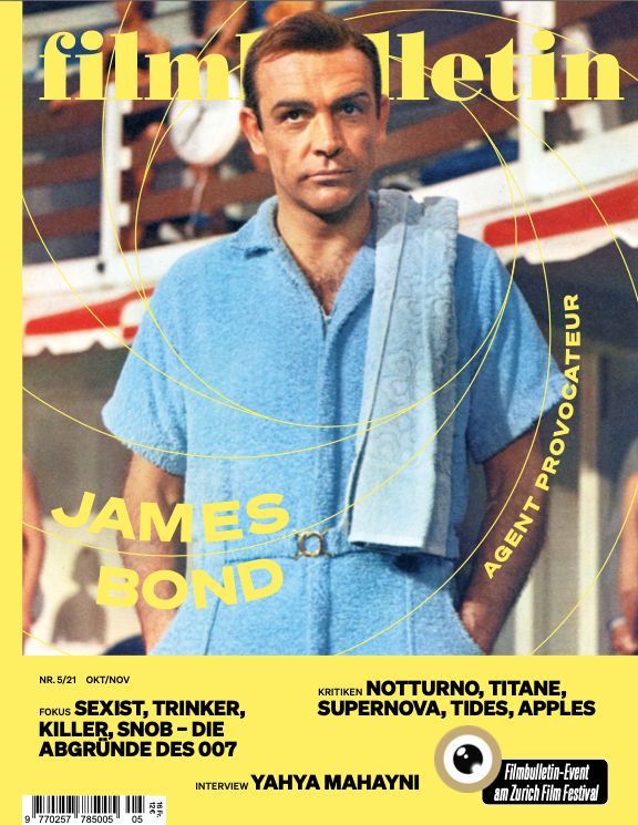 FILMBULLETIN magazine side cover Issue 5  September/October 2021