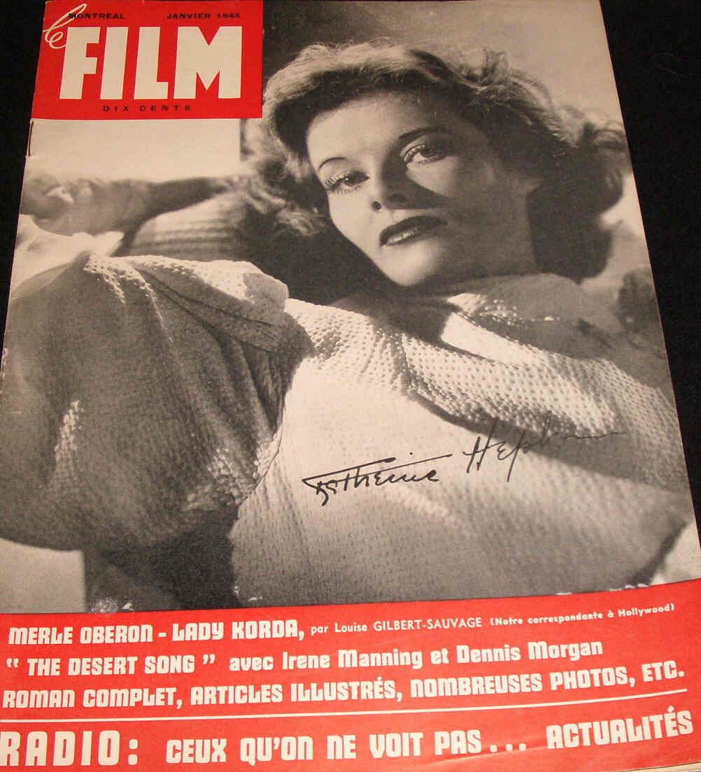 FILM | LE (20s-60s Ca) magazine side cover January 1944