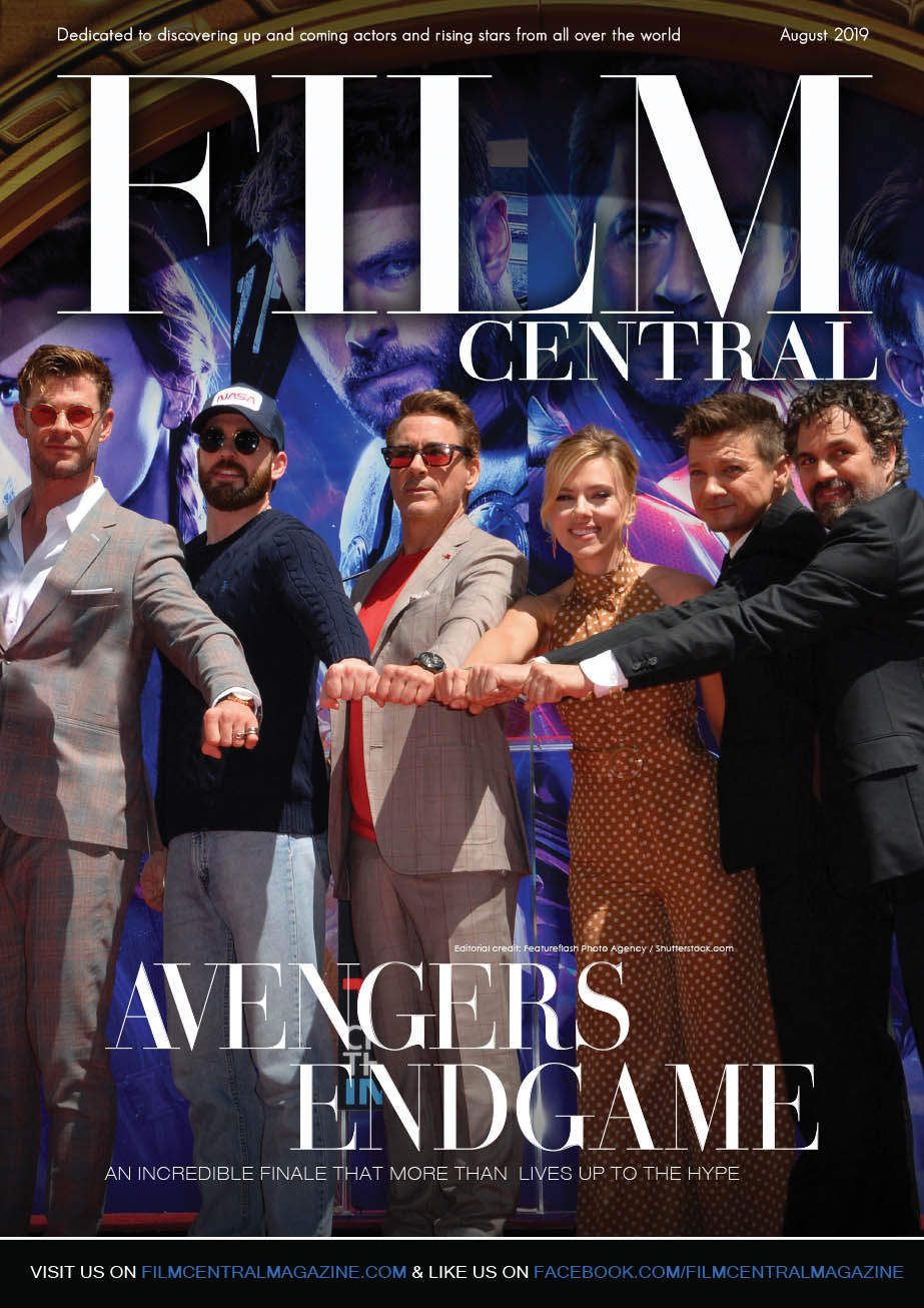 FILMCENTRAL magazine side cover  August 2019