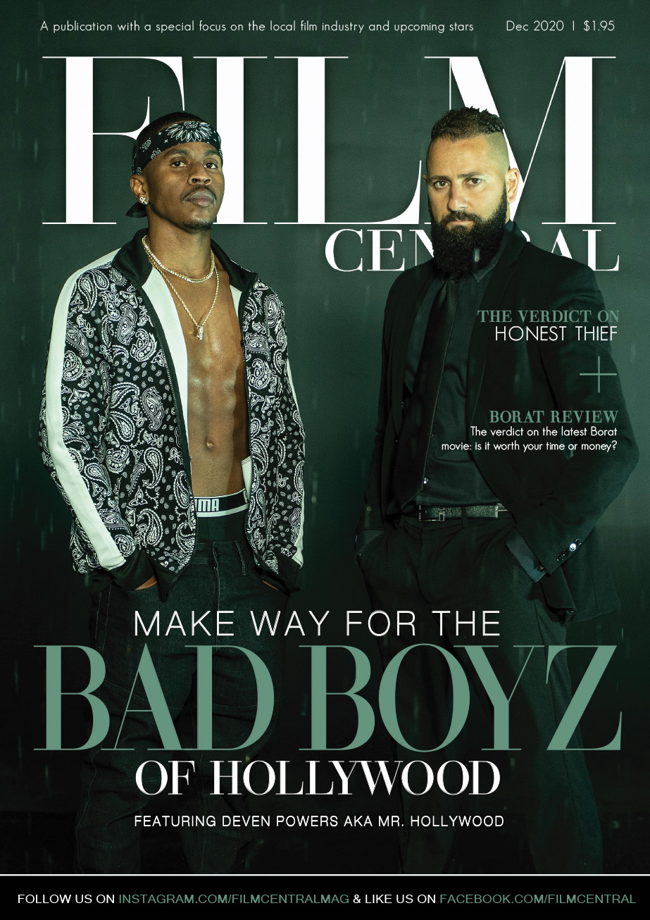 FILMCENTRAL magazine side cover  December 2020