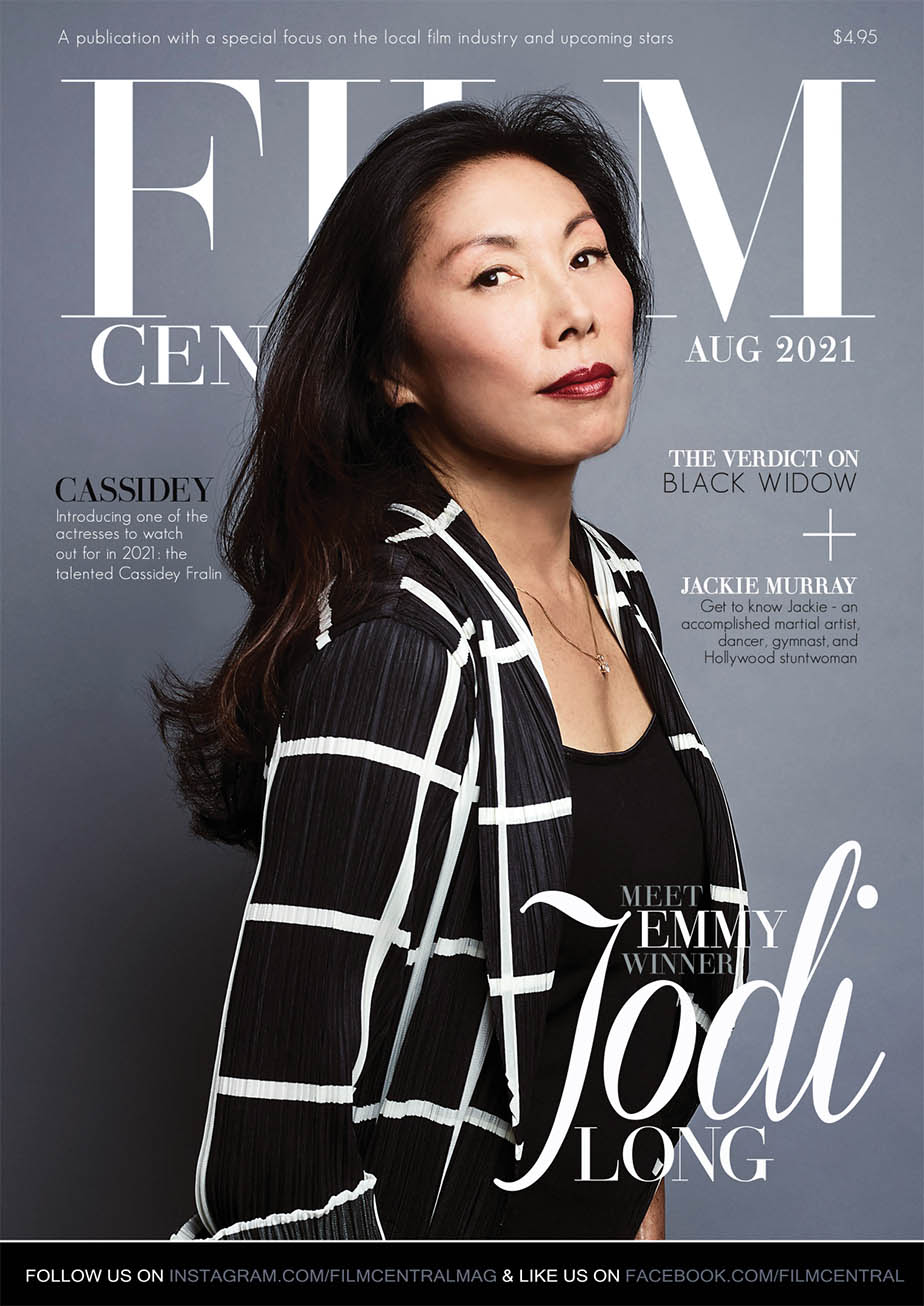 FILMCENTRAL magazine side cover  August 2021