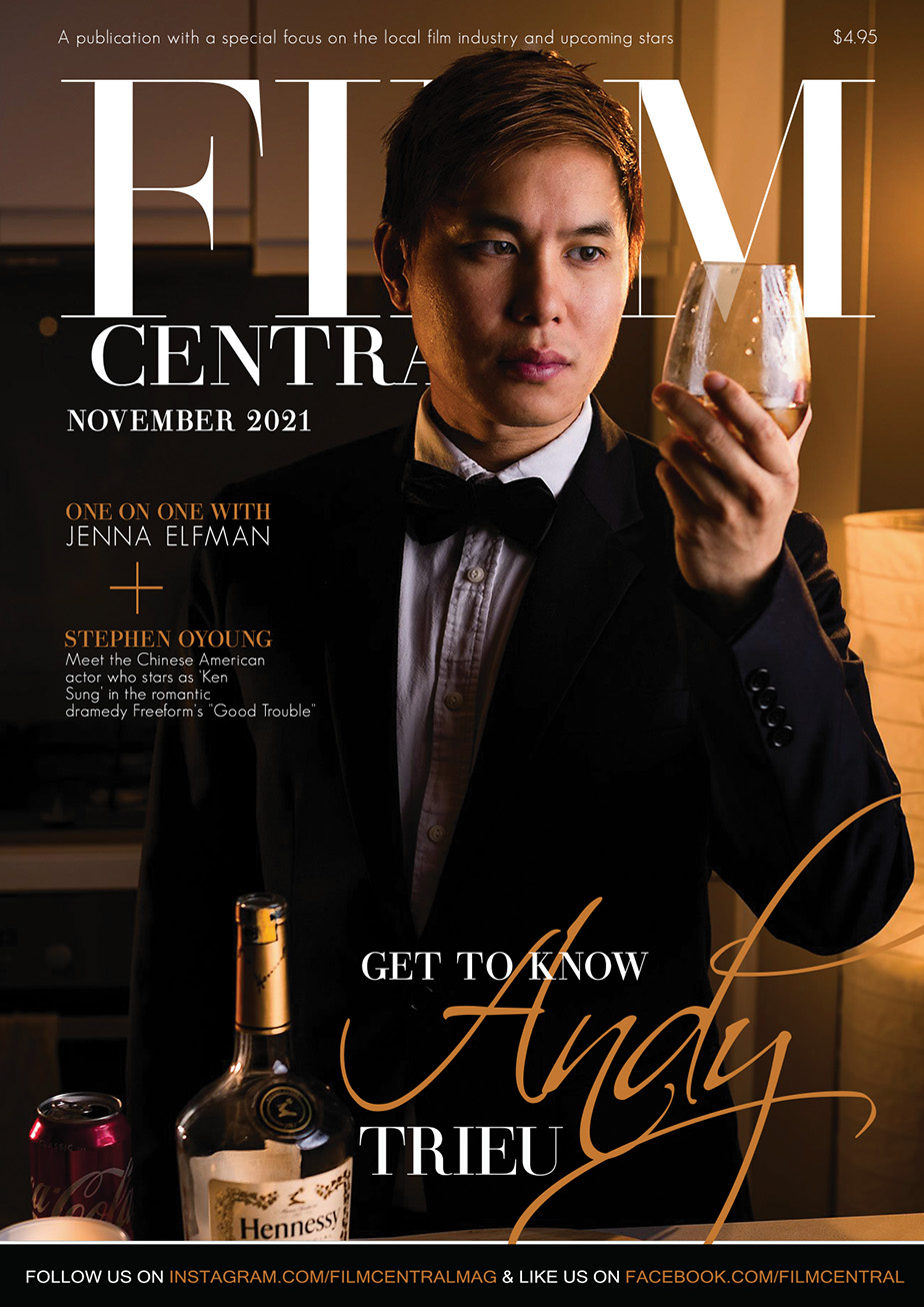 FILMCENTRAL magazine side cover  November 2021