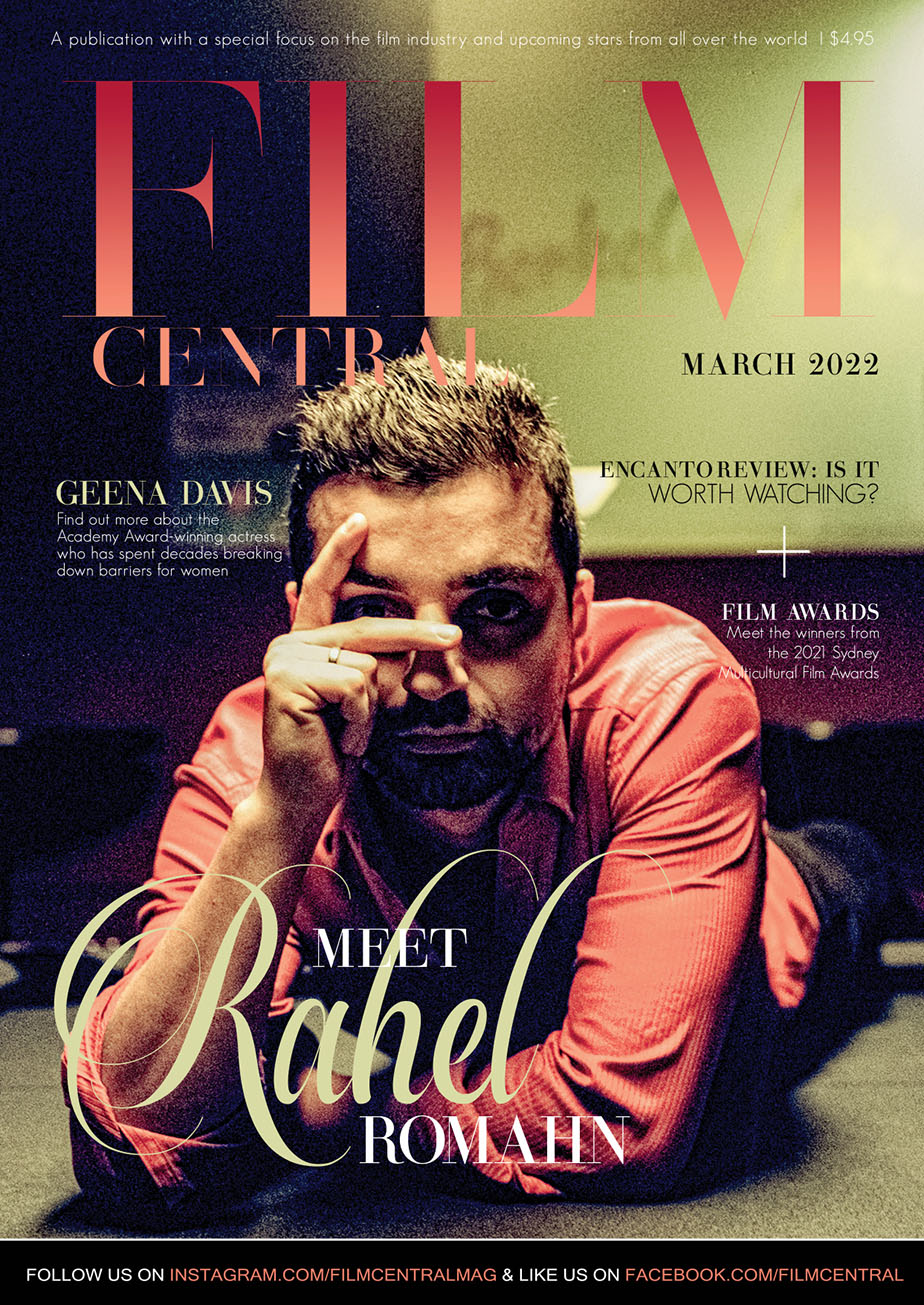FILMCENTRAL magazine side cover  March 2022