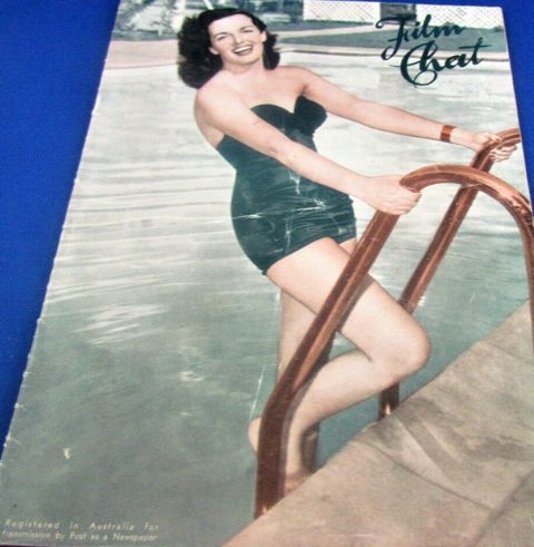 FILM CHAT magazine side cover  Vol 13 No  1 3 November 1950