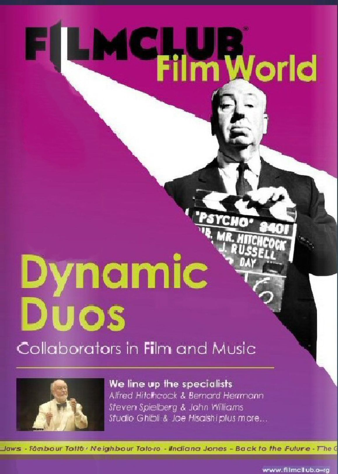 FILMCLUB FILMWORLD magazine side cover   