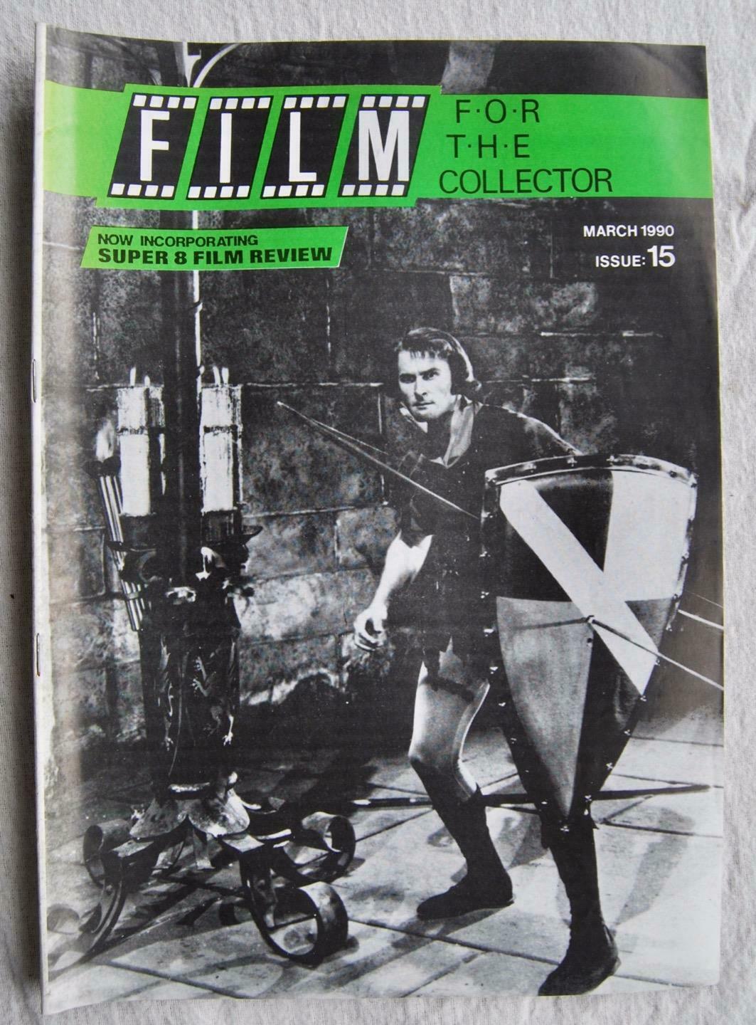 FILM FOR THE COLLECTOR magazine side cover Issue 15  March 1990