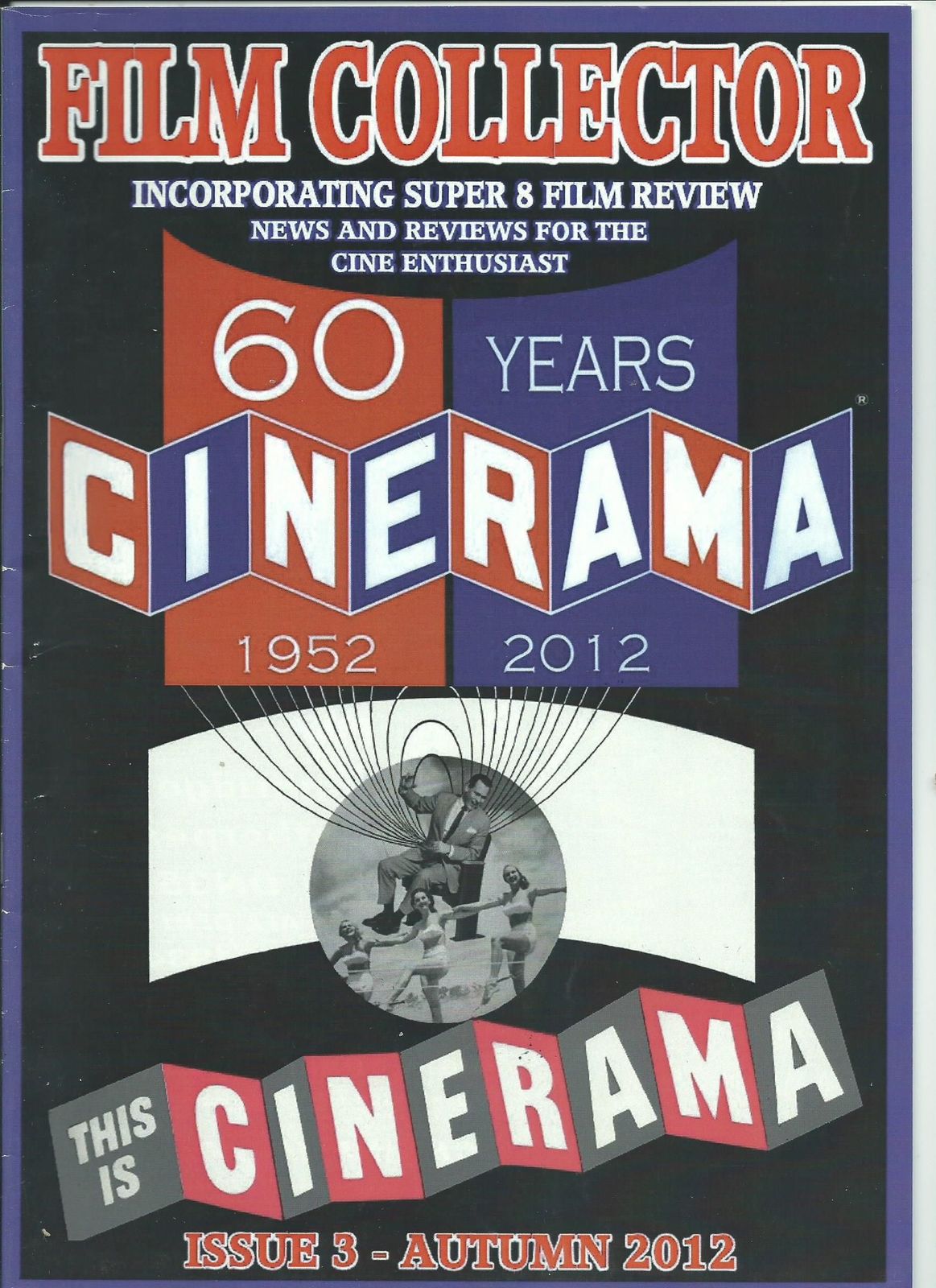 FILM COLLECTOR magazine side cover Issue 3 Autumn 2012