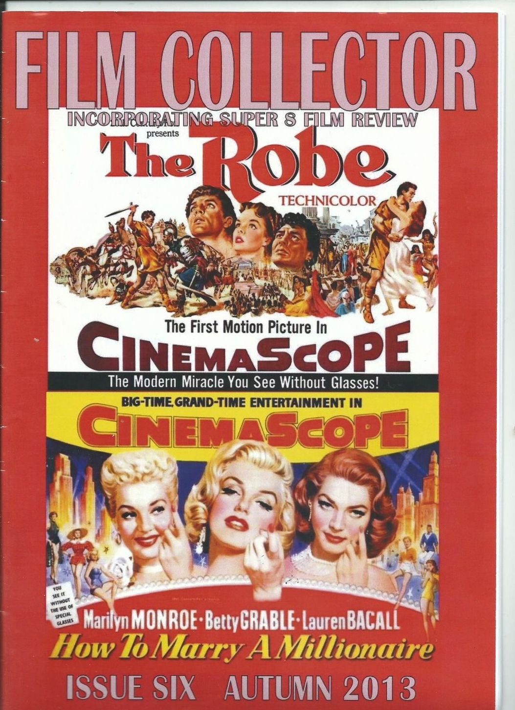 FILM COLLECTOR magazine side cover Issue 6 Autumn 2013