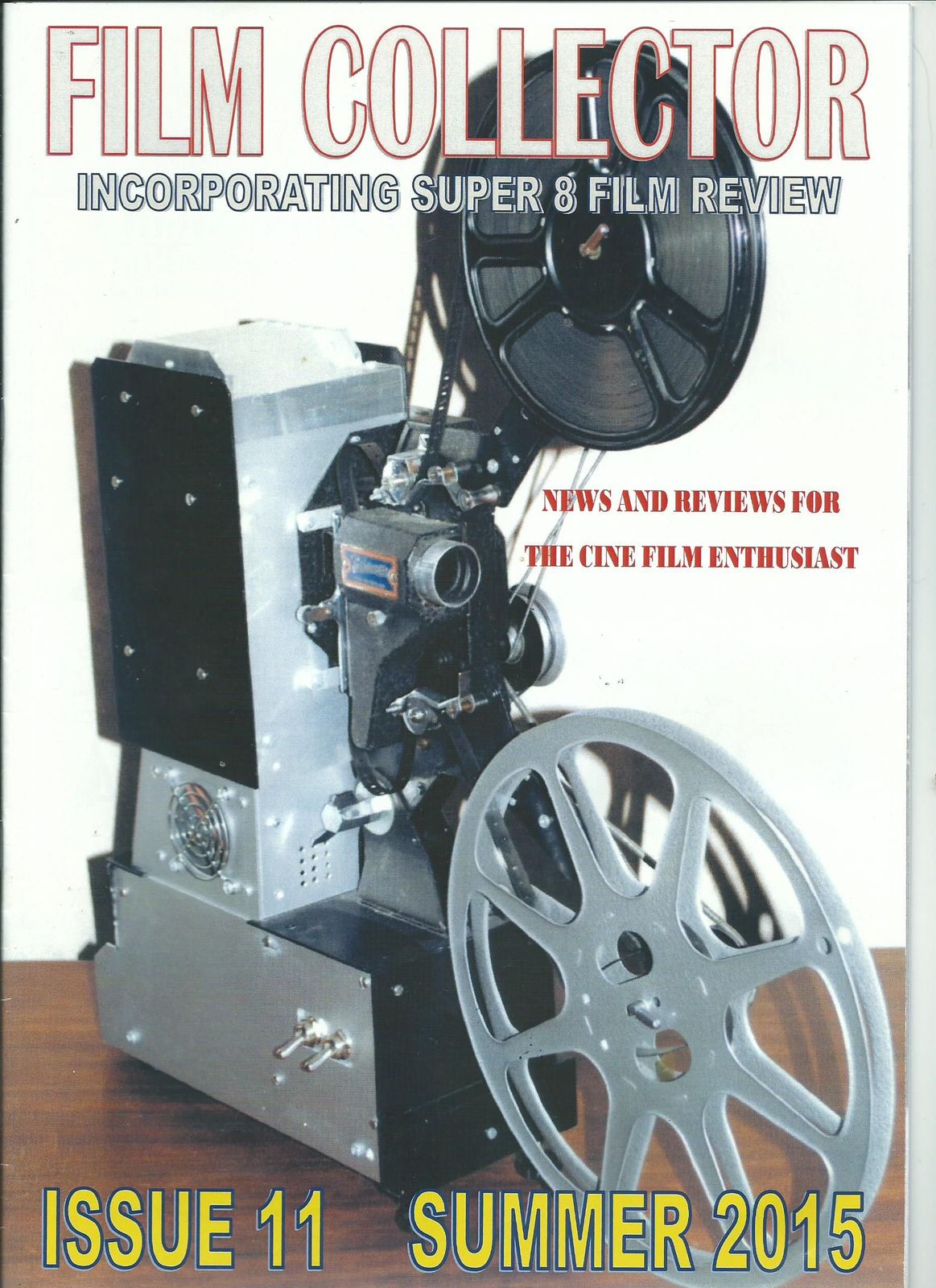 FILM COLLECTOR magazine side cover Issue 11 Summer 2015