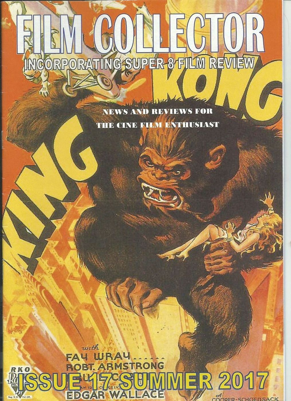 FILM COLLECTOR magazine side cover Issue 17 Summer 2017