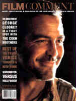 FILM COMMENT magazine side cover Issue 201 November/December 2000