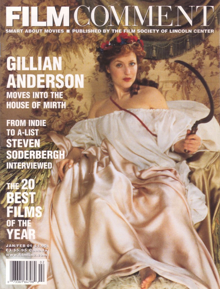 FILM COMMENT magazine side cover Issue 202 January/February 2001