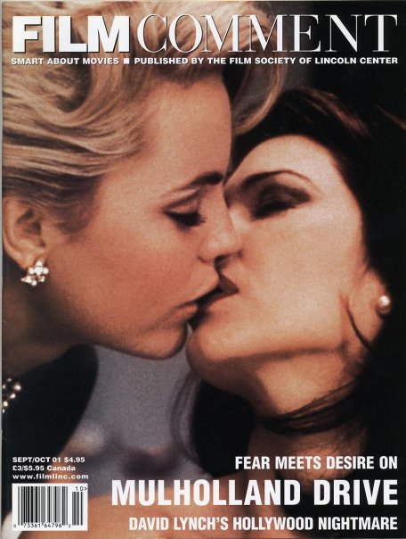 FILM COMMENT magazine side cover Issue 206 September/October 2001