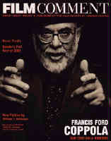 FILM COMMENT magazine side cover Issue 209 March/April 2002