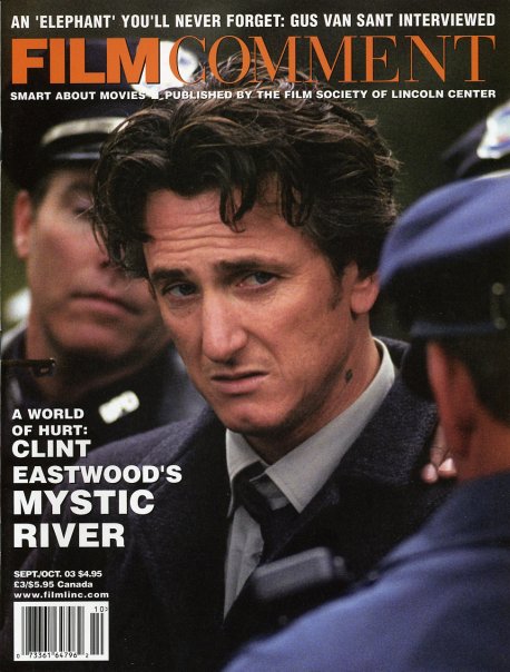 FILM COMMENT magazine side cover Issue 218 September/October 2003