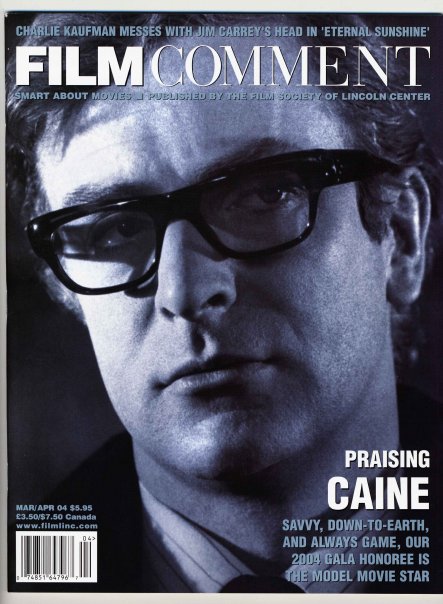 FILM COMMENT magazine side cover Issue 221 March/April 2004