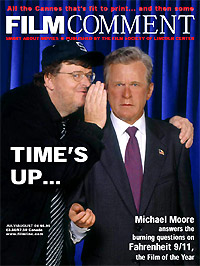 FILM COMMENT magazine side cover Issue 223 July/August 2004