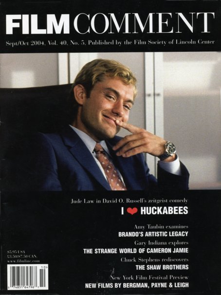 FILM COMMENT magazine side cover Issue 224 September/October 2004
