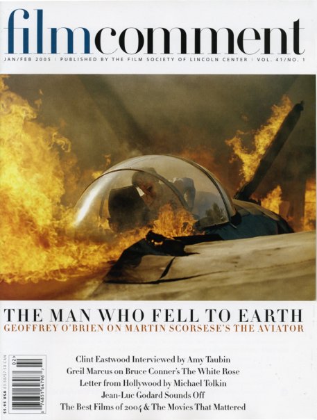 FILM COMMENT magazine side cover Issue 226 January/February 2005
