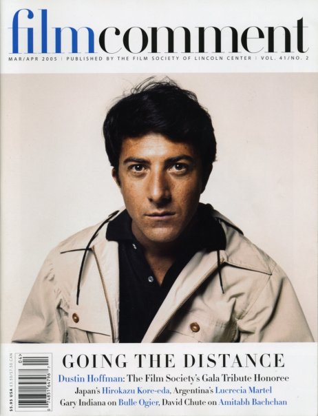 FILM COMMENT magazine side cover Issue 227 March/April 2005