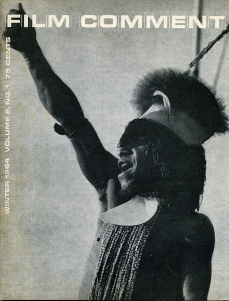 FILM COMMENT magazine side cover Issue 7 Vol 2 # 1 January/February 1964