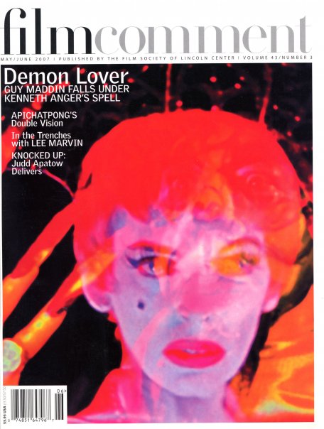 FILM COMMENT magazine side cover Issue 240 May/June 2007