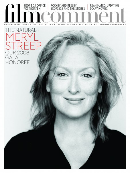 FILM COMMENT magazine side cover Issue 245 March/April 2008