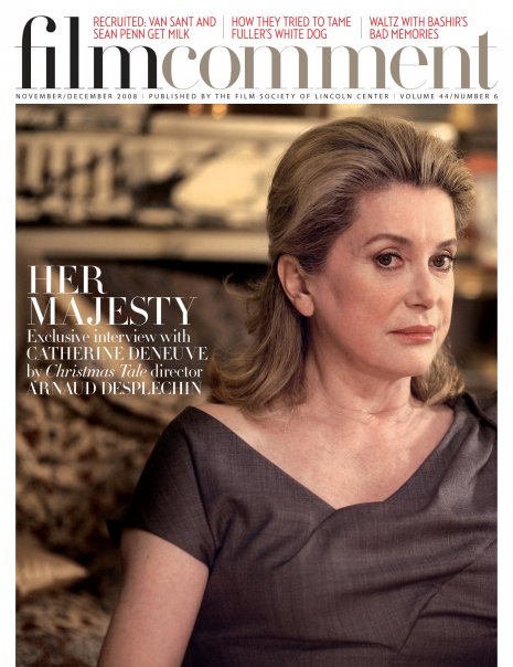 FILM COMMENT magazine side cover Issue 249 November/December 2008
