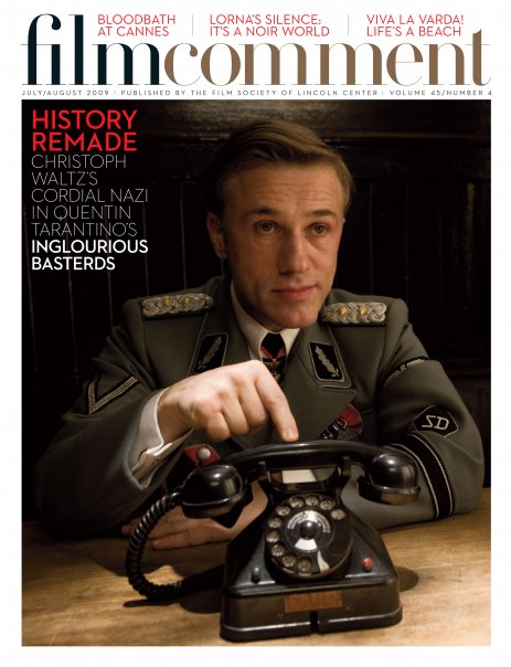 FILM COMMENT magazine side cover Issue 253 July/August 2009