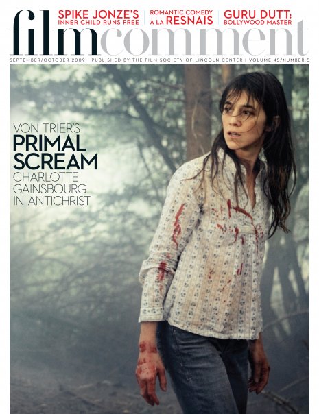 FILM COMMENT magazine side cover Issue 254 September/October 2009