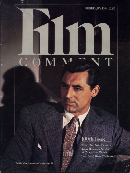 FILM COMMENT magazine side cover Issue 100 January/February 1984