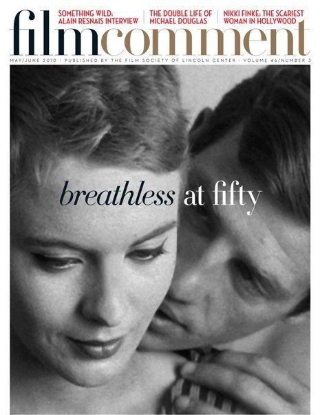 FILM COMMENT magazine side cover Issue 258 May/June 2010