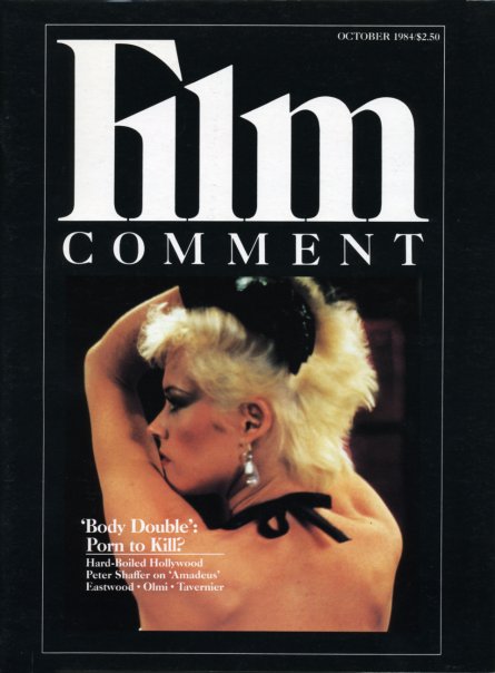 FILM COMMENT magazine side cover Issue 104 September/October 1984