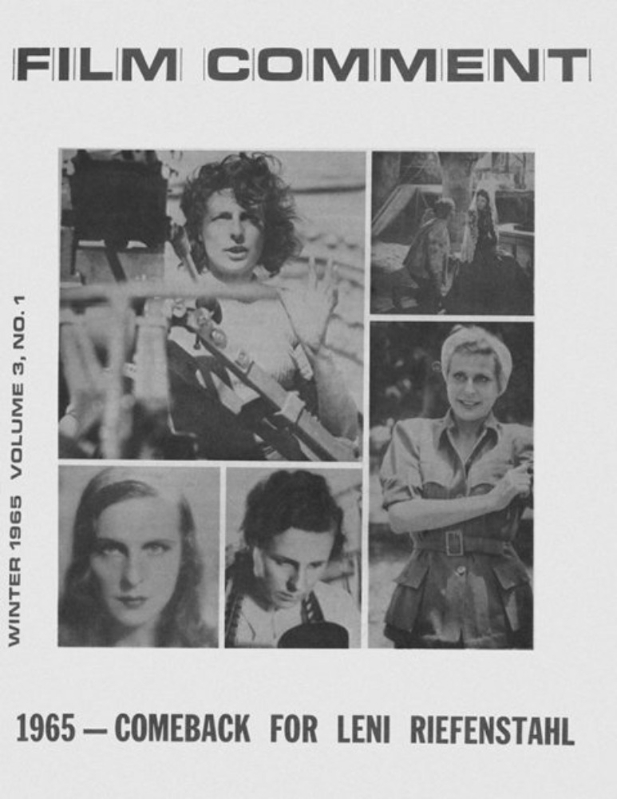 FILM COMMENT magazine side cover Issue 11  Vol 3 # 1 January/February 1965