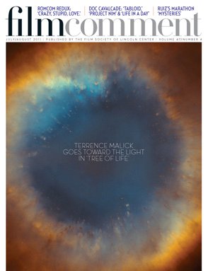 FILM COMMENT magazine side cover Issue 265  Vol 47 # 6 July/August 2011