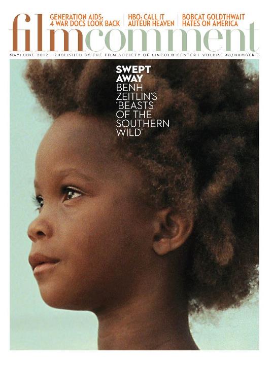 FILM COMMENT magazine side cover Issue 270 May/June 2012