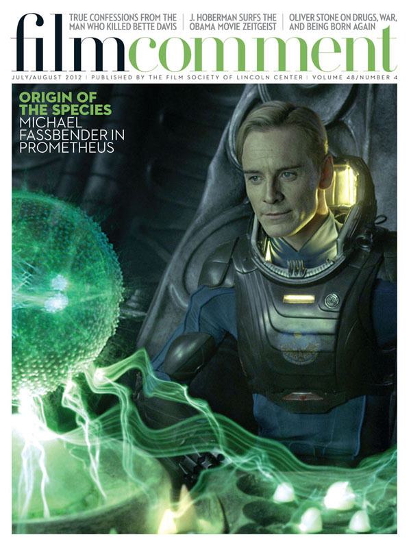 FILM COMMENT magazine side cover Issue 271 July/August 2012